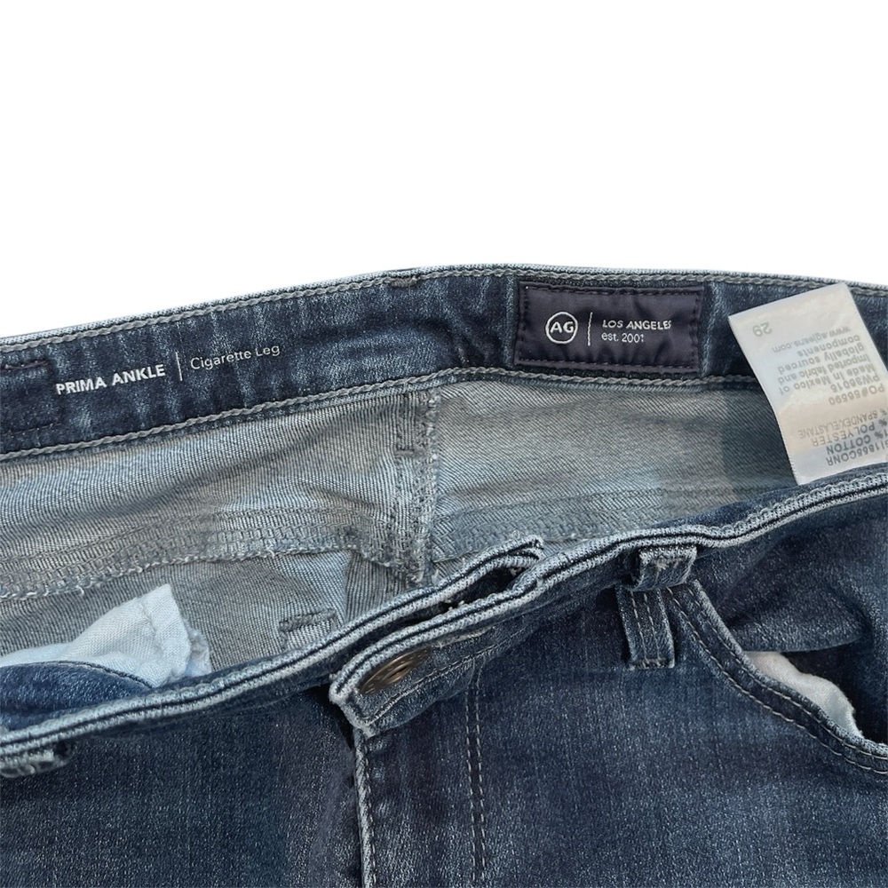 AG The Prima Dark Wash Ankle Denim Jeans in size 29 - Picture 3 of 4
